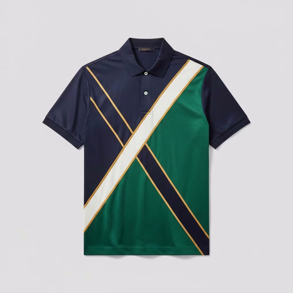 Polo avec couleurs